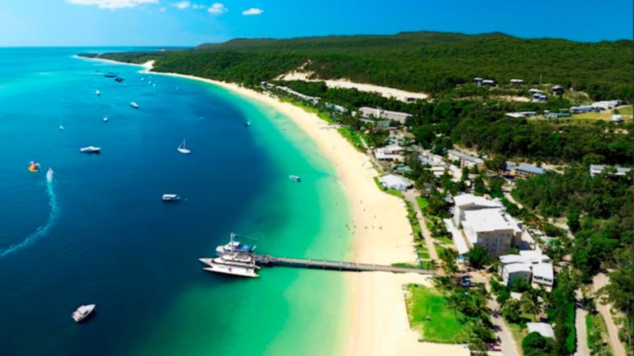 Tangalooma Resort on Moreton Island.