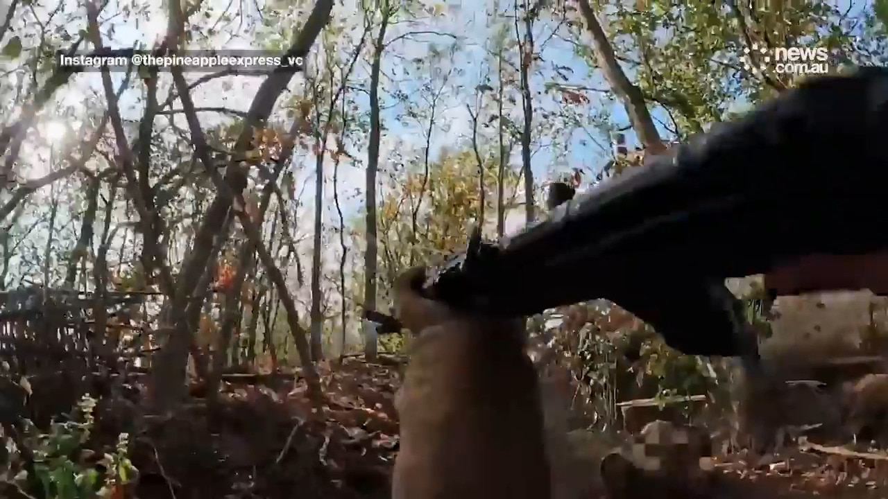 Aussies pushing back a Russian assault in Zaporizhzhia