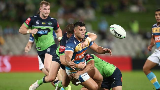 The Titans failed to get the best out of David Fifita. Picture: Mark Metcalfe/Getty