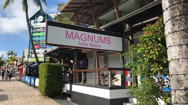 An Airlie Beach woman has been jailed after attacking a staff member at Magnums. 