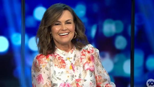 Lisa Wilkinson on The Sunday Project. Picture: Channel 10