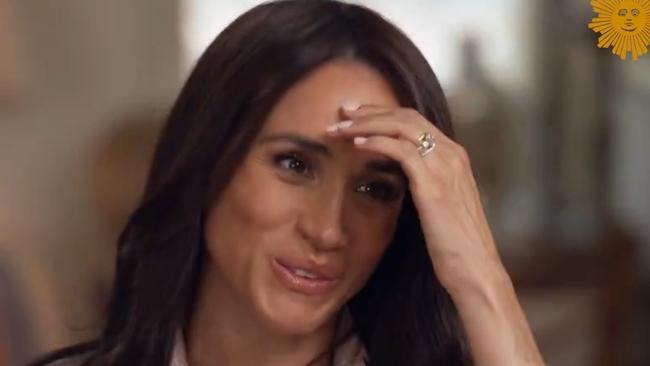 Prince Harry and Meghan Markle interview with CBS Sunday Morning. Picture: CBS Sunday Morning