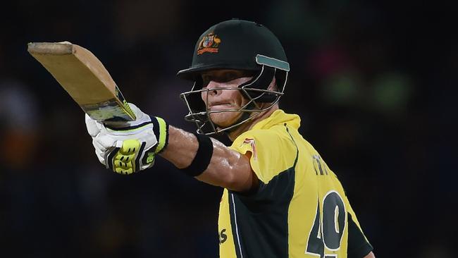 Steve Smith scored a half-century in the first ODI against Sri Lanka.