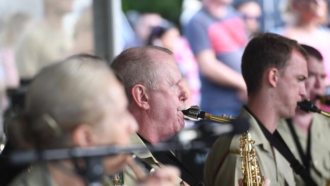 The 81st commemoration of the Bombing of Darwin held at the cenotaph on the esplanade. Picture: (A) manda Parkinson