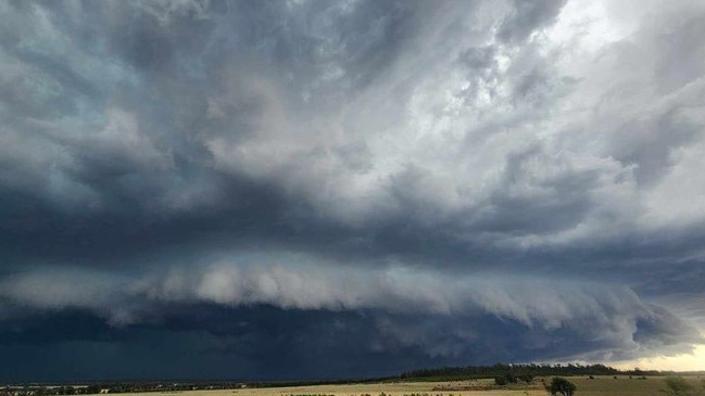 A large storm brewing. Picture: Higgins Storm Chasing