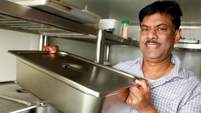 Ambi's Indian Restaurant owner Vimalasri Gunaratnam. Picture: Angelo Velardo