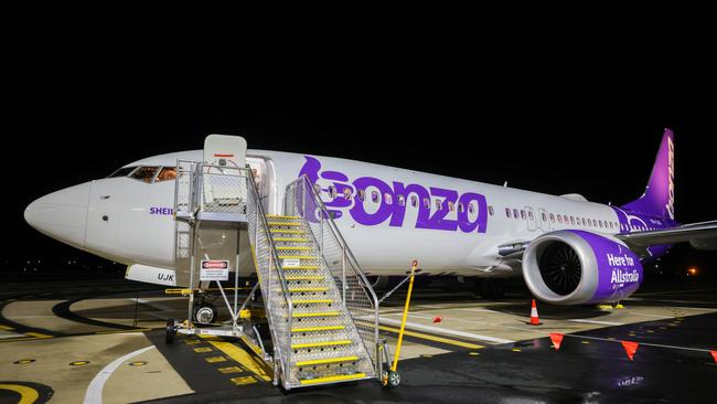 Bonza airlines. Bonza's first direct flight the Sunshine Coast to Rockhampton on Tuesday 14 March. Picture: Supplied