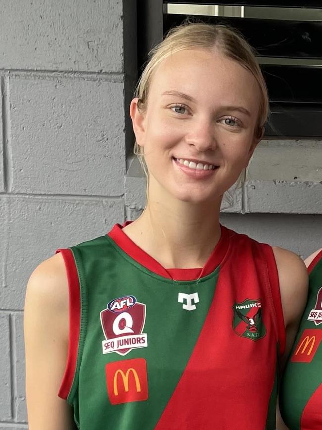 The Sandgate Hawks leader - Georgia Watterson.