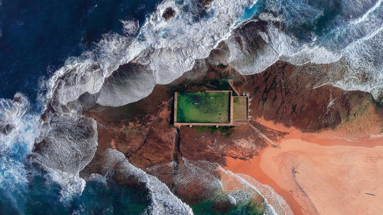 This photo of an Australian ocean pool placed within the top 50 of the amateur division. Picture: Chandra Bong/The EPSON International Pano Awards