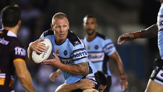 Broncos v Sharks was popular on Fox Sports, but not so much on Nine. Picture: Phil Hillyard