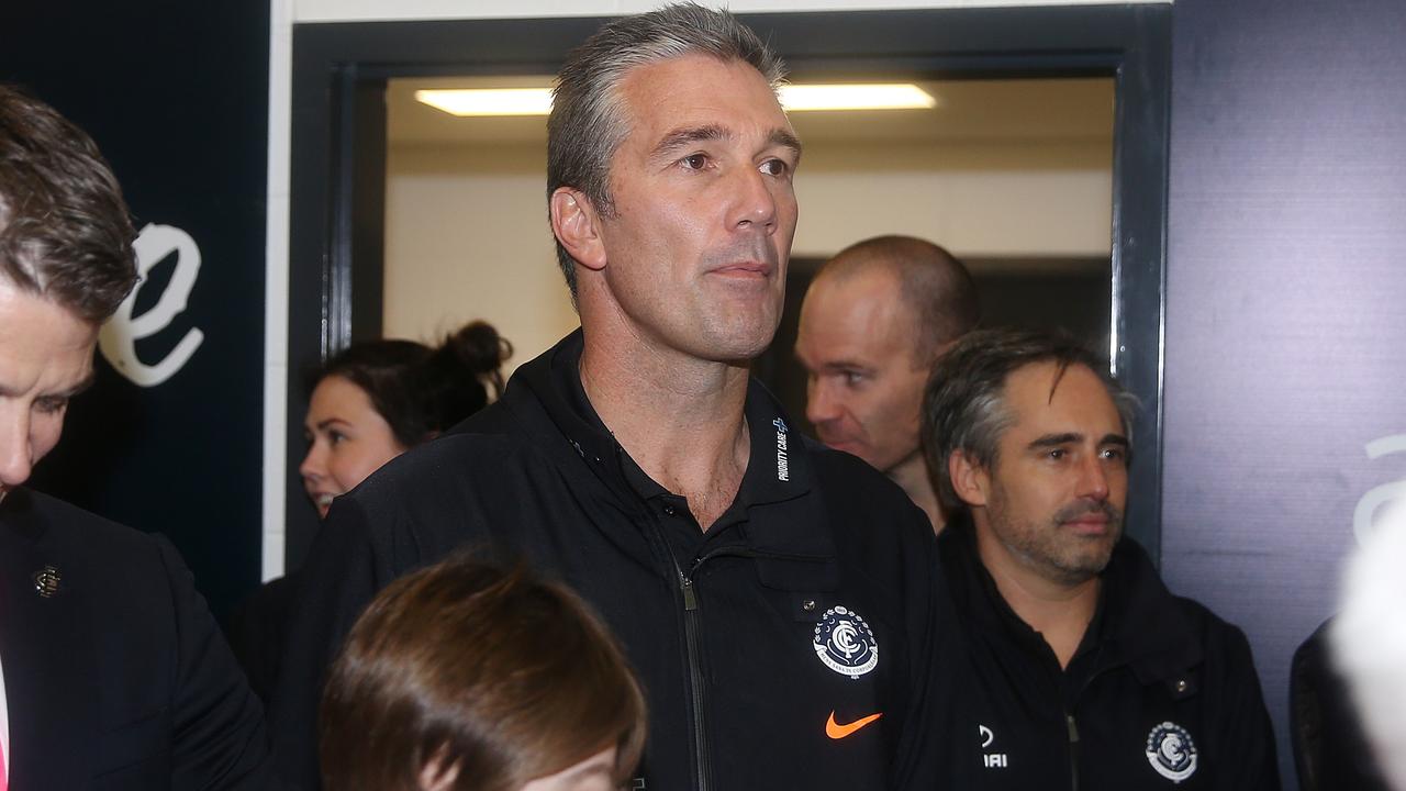 Carlton list manager Stephen Silvagni missed out on Jack Martin and Tom Papley. Picture: Michael Klein