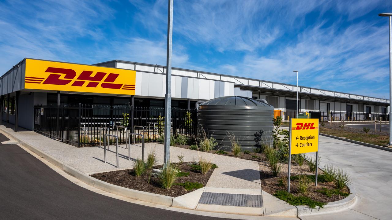 New $32m DHL Express Adelaide Gateway facility at Airport Junction in Netley. Picture: Supplied by DHL Express