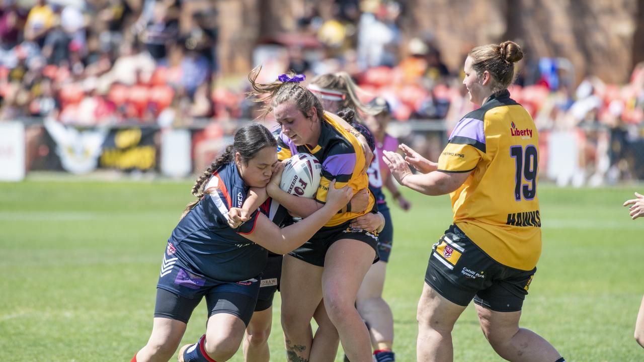 Warwick vs Gatton. 2021 TRL women's final. Sunday, September 19, 2021. Picture: Nev Madsen.