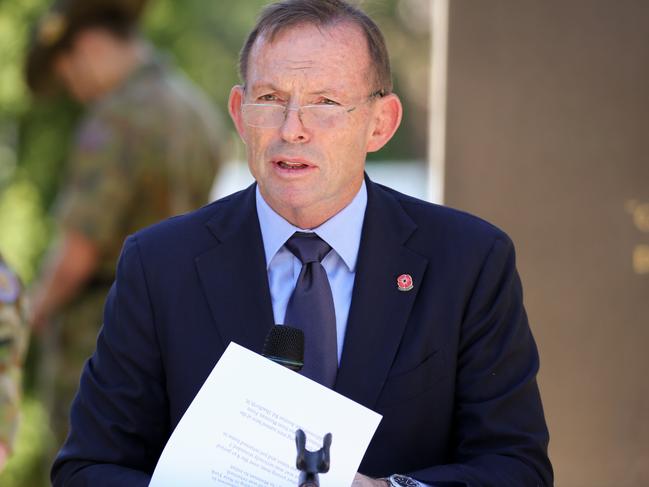 Tony Abbott.