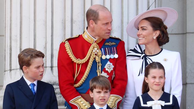 The crowd was particularly overjoyed to see Kate. Picture: Getty