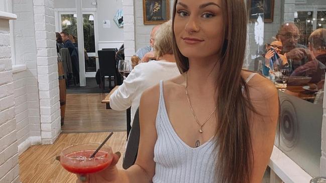 Caitlyn Kear was granted bail in the Adelaide Magistrates Court on Monday, charged with assaulting police. Picture: Instagram