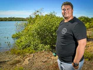 WATCHFUL EYE: Tobias Asse-Flinn is one of 23 Indigenous rangers being trained as marine inspectors to protect sea country and the Great Barrier Reef marine park. Picture: Matt Taylor GLA200518RANG