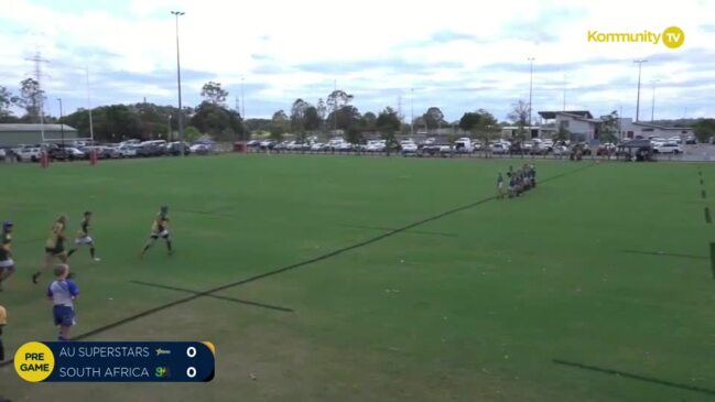 Replay: AU Superstars v Qld South Africa (U12) - Pacific Youth Rugby Festival Day 1