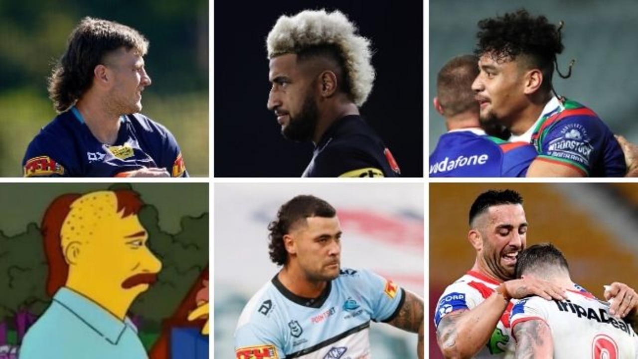 Nrl 2020 Hair Cuts Mullets Fades And Viliame Kikau S Flying Mop Daily Telegraph