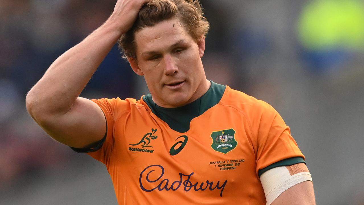 Michael Hooper says the Wallabies still have the ‘fire in the belly’. Picture: Stu Forster/Getty Images