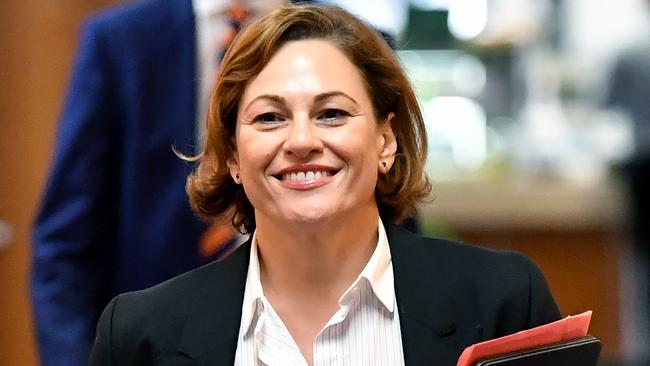 Former Queensland Deputy Premier Jackie Trad. Picture: AAP