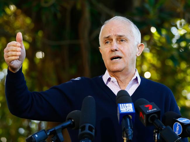 Prime Minister Malcolm Turnbull speaks during a press conference in Sydney. Picture: AAP Image/Jeremy Ng