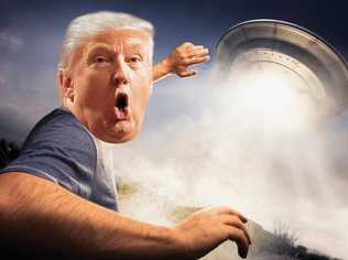 STRANGE POLITICS: Is Donald Trump an alien?