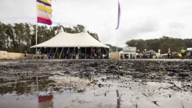 Splendour in the Grass 2022 was marred by heavy rainfall.