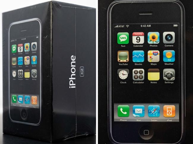 First-generation iPhone. Picture: LCG Auctions.