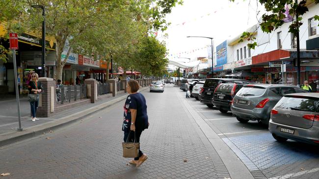 Main St in Blacktown was identified as unsafe by several women. Picture: Angelo Velardo