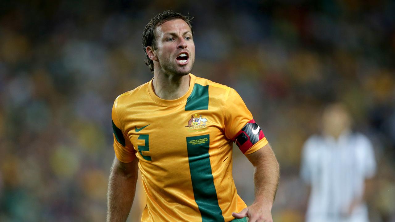 Neill is the Socceroos’ most capped skipper. Picture Gregg Porteous