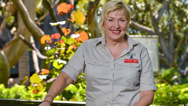 Zoos SA chief executive Elaine Bensted at Adelaide Zoo. Picture: Brenton Edwards