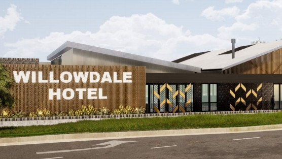 An artist's impression of the proposed Willowdale Hotel.