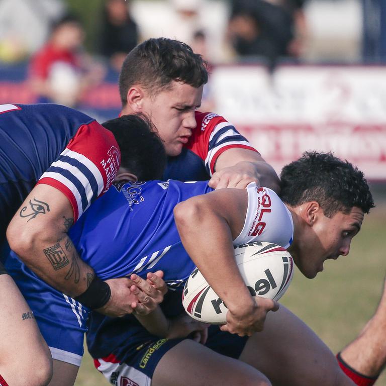 A-grade fixture between Runaway Bay and Tugun at the Kevin Bycroft fields. Picture: Glenn Campbell