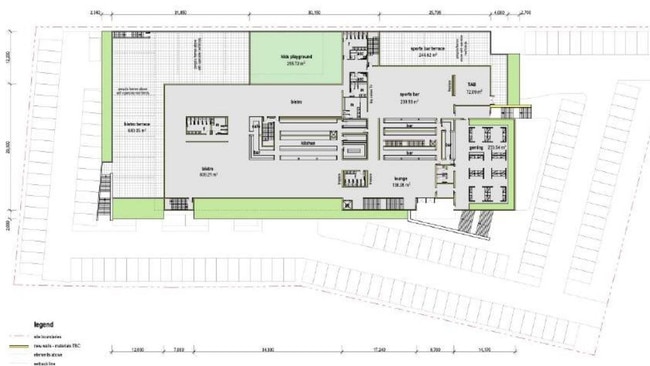 The proposed development will consist of three levels. Picture: Salvestro Planning