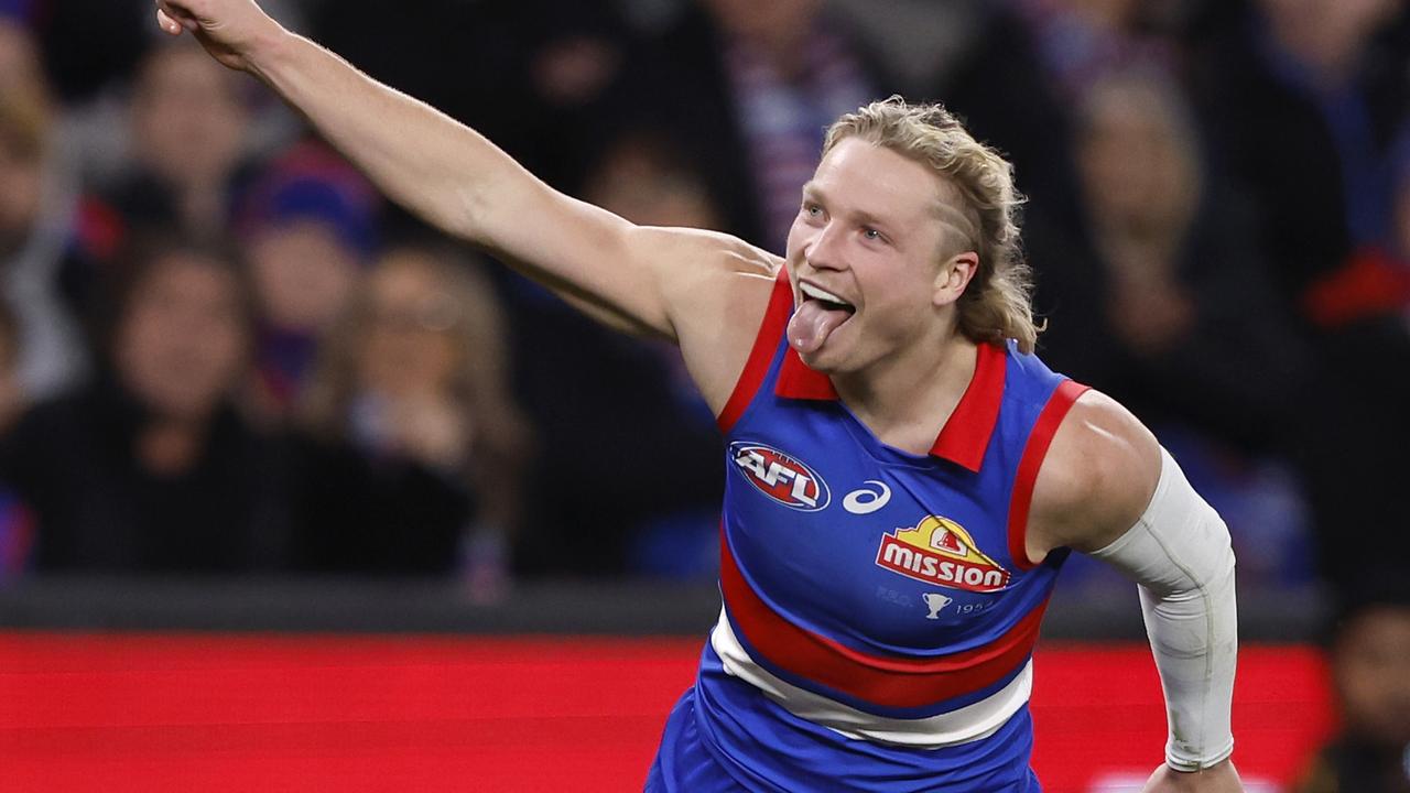 Bulldog Cody Weightman won’t play a game in 2025. Picture: Darrian Traynor/Getty Images
