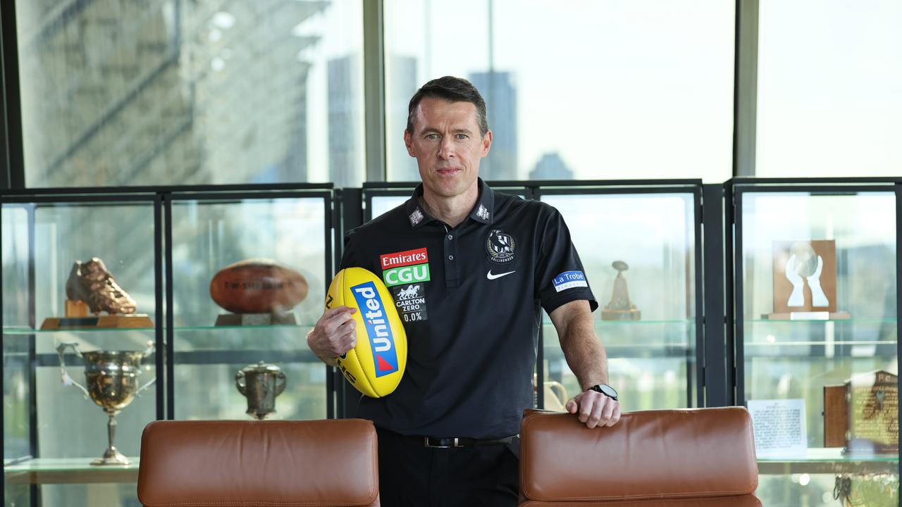 Newly appointed Collingwood FC coach Craig McRae.