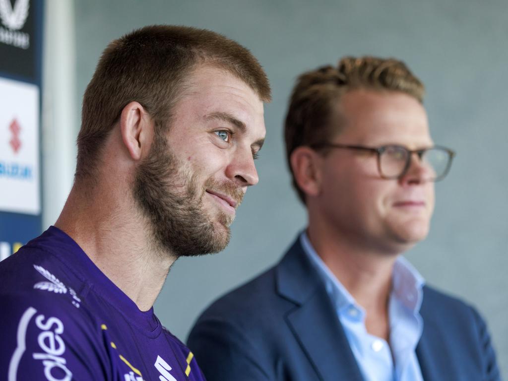 Storm captain Christian Welch has been a prominant voice in the pay war. Picture: NCA NewsWire/David Geraghty