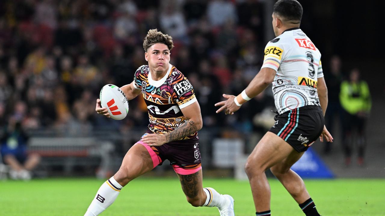 Reece Walsh is battling to win a spot in the Queensland team. Picture: Getty Images