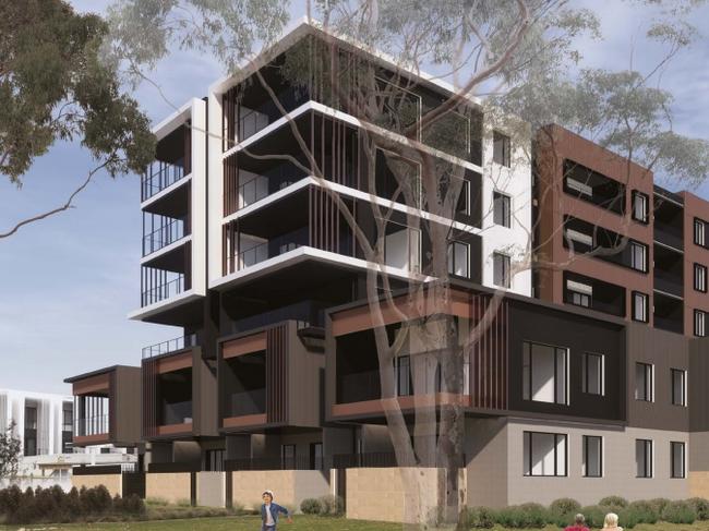 A six-storey residential building has been approved for Banksia Street, Glenside. Picture: supplied