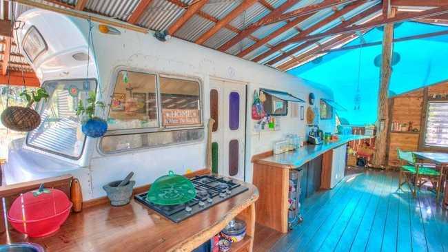 BUS HOME: The property at Lot 324 Watkins Road is for sale and comes with a liveable bus. Picture: REA