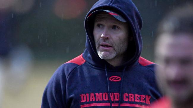 Diamond Creek coach Craig Hayes. Picture: Andy Brownbill