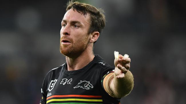 James Maloney and the Panthers struggled in attack. Picture: AAP