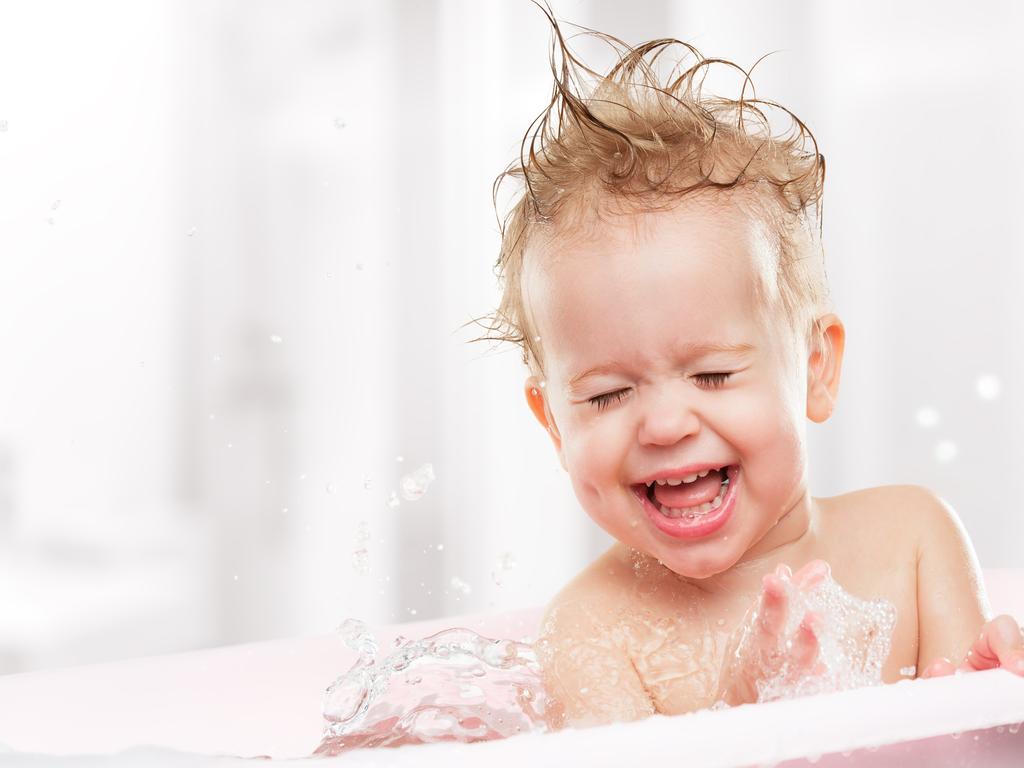 There is debate about how often children need to be bathed. Picture: iStock