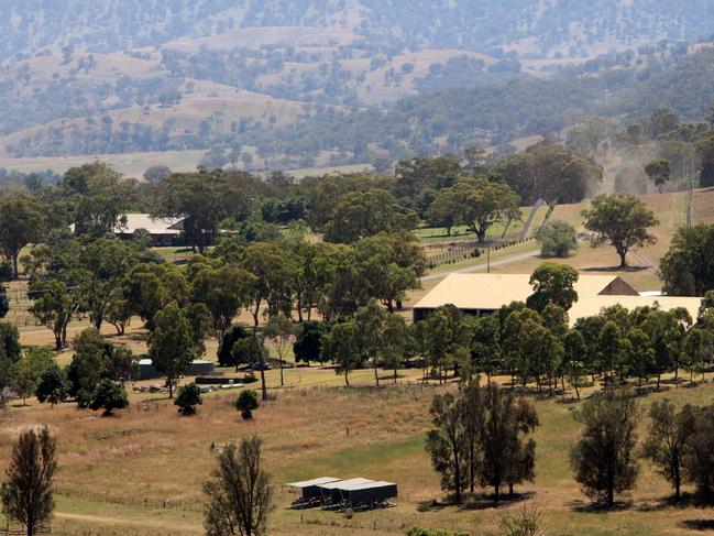 James Packer's property at Ellerston, near Scone in the Hunter Valley. Picture: Supplied