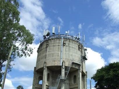 Casino Christian School students visited the water tower in Casino.