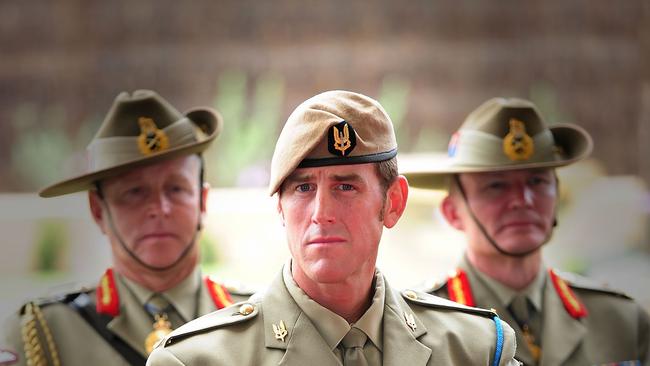 Ben Roberts-Smith had made $320,000 through public speaking in 12 months. Picture: Department of Defence