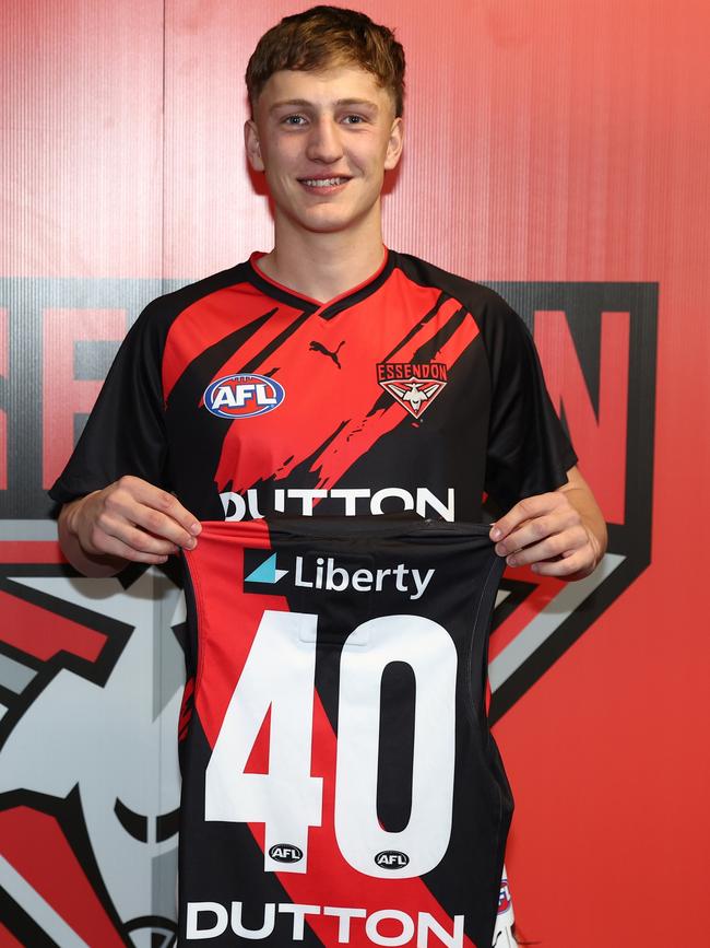 Zak Johnson follows in the footsteps of Bombers teammate Angus Clarke as a SuperCoach bubble boy. Picture: Chris Hyde/AFL Photos/via Getty Images