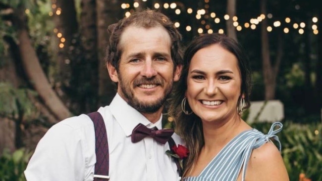 Matthew Field, 37, and his pregnant partner Katherine Leadbetter, 31, were killed along with their unborn son when they were mowed down by a drug-addled teen driver on Australia Day 2021. Picture: Supplied