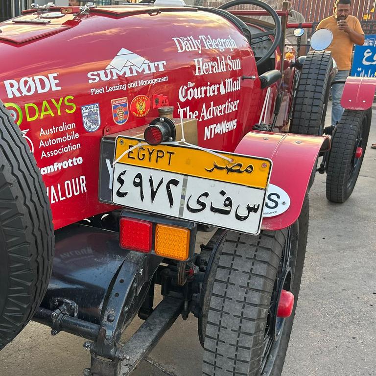 The Bean has been given some Egyptian plates. Picture: supplied